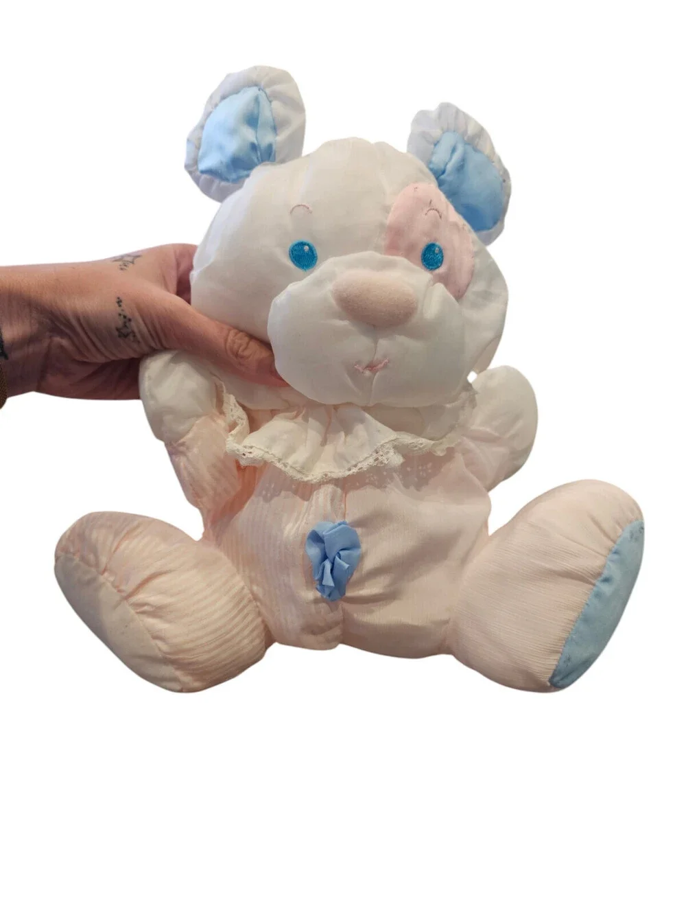 Vintage 1988 Fisher-Price Baby Puffalump Puppy (Model #1356)